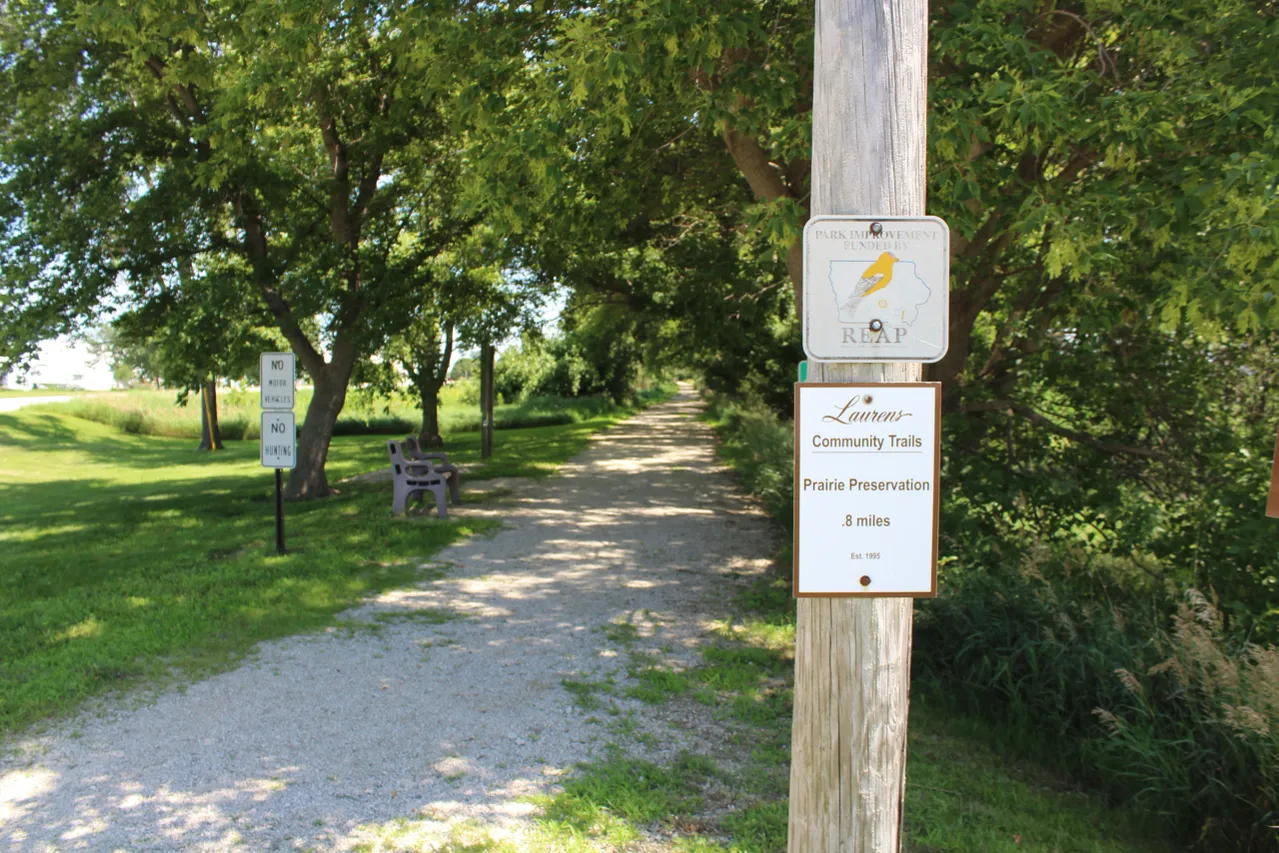 Walking and biking trails